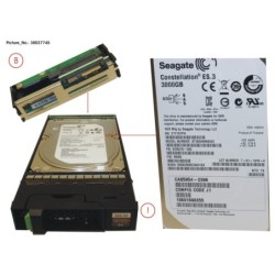 38037745 - DX S3 HDD NLSAS 3TB 7.2KRPM 3.5  X1