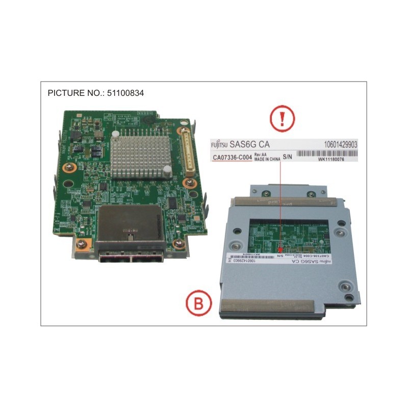 38018422 - DX80.90 S2 INTERFCARD SAS 2PORT 6G
