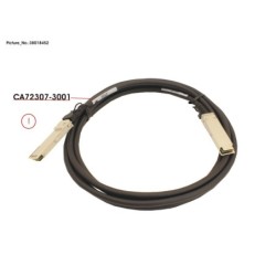 38018452 - DX SAS CABLE. COPPER. 3M
