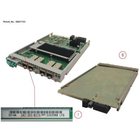 38037723 - DX500.600 S3.8700 S2 CA FC16G 4P WO SFP