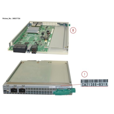 38037726 - DX500.600 CA FCOE 2P 10G WO SFP