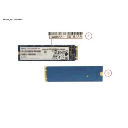 34076867 - DX60S4 BUD (M.2. 256GB) for FC.12G SAS