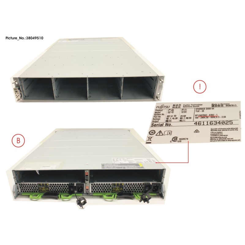 38049510 - ET DX60 S4 3.5  SPARE CE