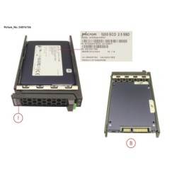 34076726 - SSD SATA 6G 3.84TB READ-INT. 2.5  H-P EP