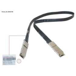38045788 - DX S3 HE QSFP+ CU CABLE 1.1M