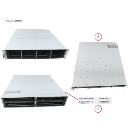38063224 - JX40 S2 SPARE ENCLOSURE WO PSU A. IOM