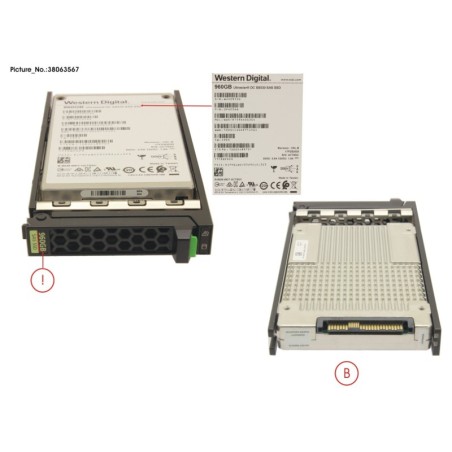 38063567 - SSD SAS 12G 960GB RI 2.5  HOT PL EP