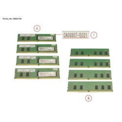38062750 - DIMM-Kit 32GB (4 8GB)