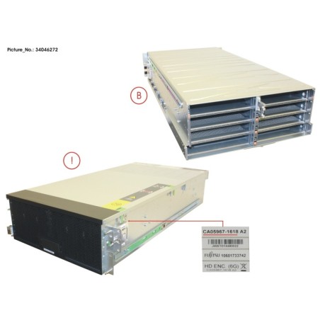 34046272 - DX S3 HD-DE ENCL. 500.600  WO PSU.IOM 6G