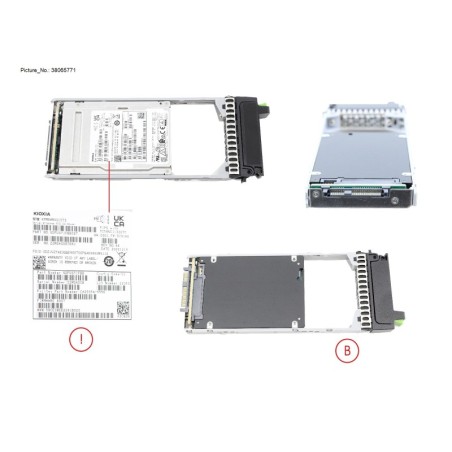 38065771 - DX FIPS SSD SAS 2.5  15.36TB 12G