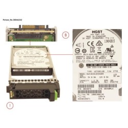 38046242 - JX40 S2 HD DRIVE SAS 1.2TB 10K 12G 512E