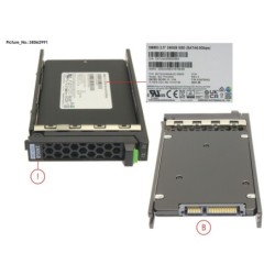 38062991 - SSD SATA 6G 240GB MIXED-USE 2.5  H-P EP