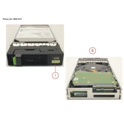 38061872 - JX40 S2 3.5  SAS 12TB 7K2 12G 512E