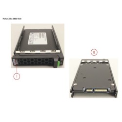 38061835 - SSD SATA 6G 1.92TB MIXED-USE 2.5  H-P EP