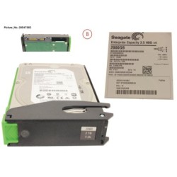 38047583 - JX60 S2 3.5  2TB 7K2 SAS  SPARE