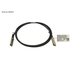 38063878 - MELLANOX COP. CABLE. 100GB.S. QSFP.LSZH.