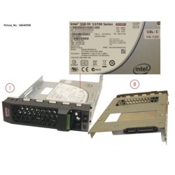 38040908 - SSD SATA 6G 400GB MAIN 3.5  H-P EP