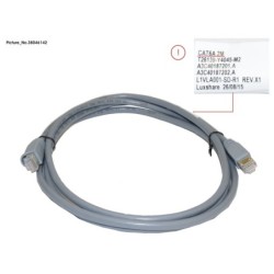 38046142 - CABLE CAT 6A. RJ45. 2M