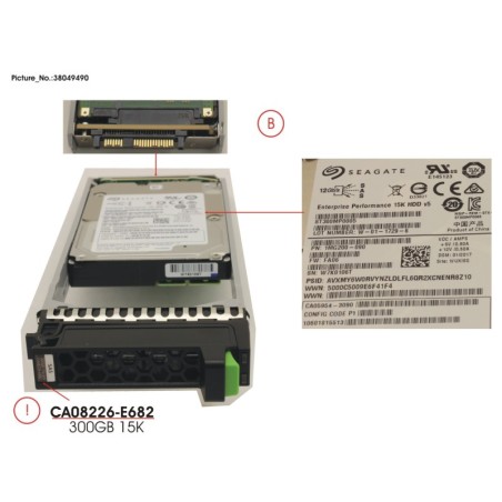 38049490 - DX S4 HD DRIVE 2.5   300GB 15K