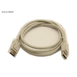 38059292 - DISPLAYPORT TO DISPLAYPORT CABLE 1.8 M