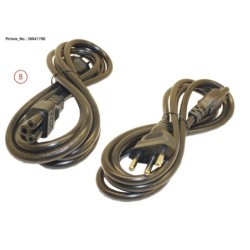 38041700 - PWRCABLE 3 PIN