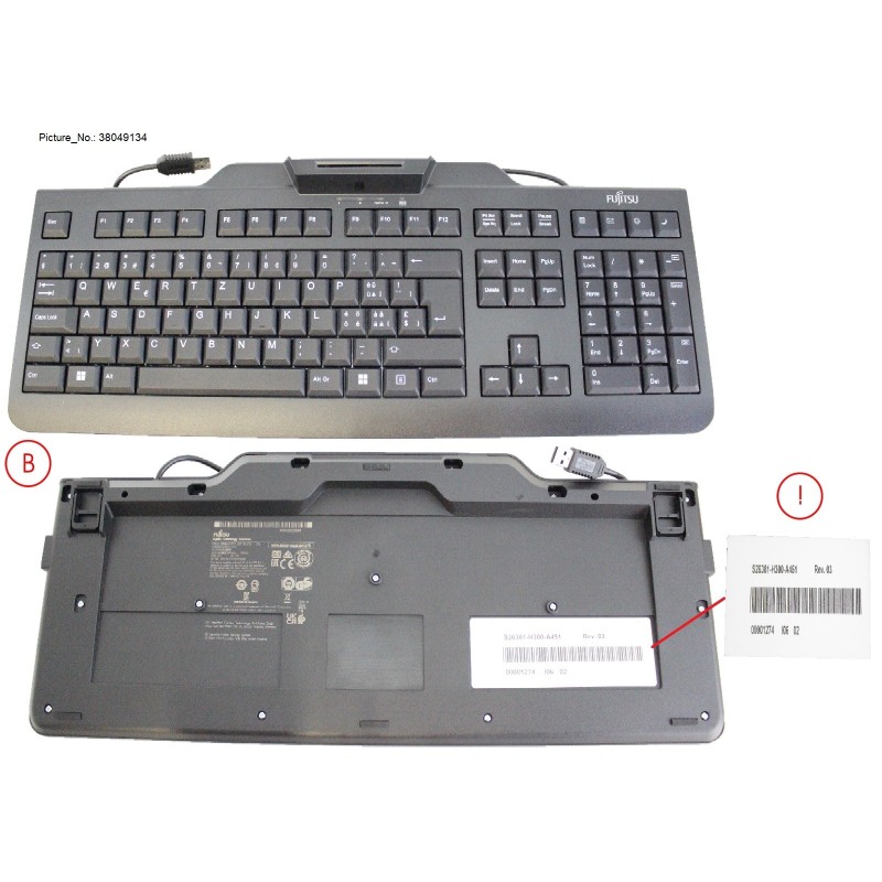 38049134 - KB100 SCR BLACK CH