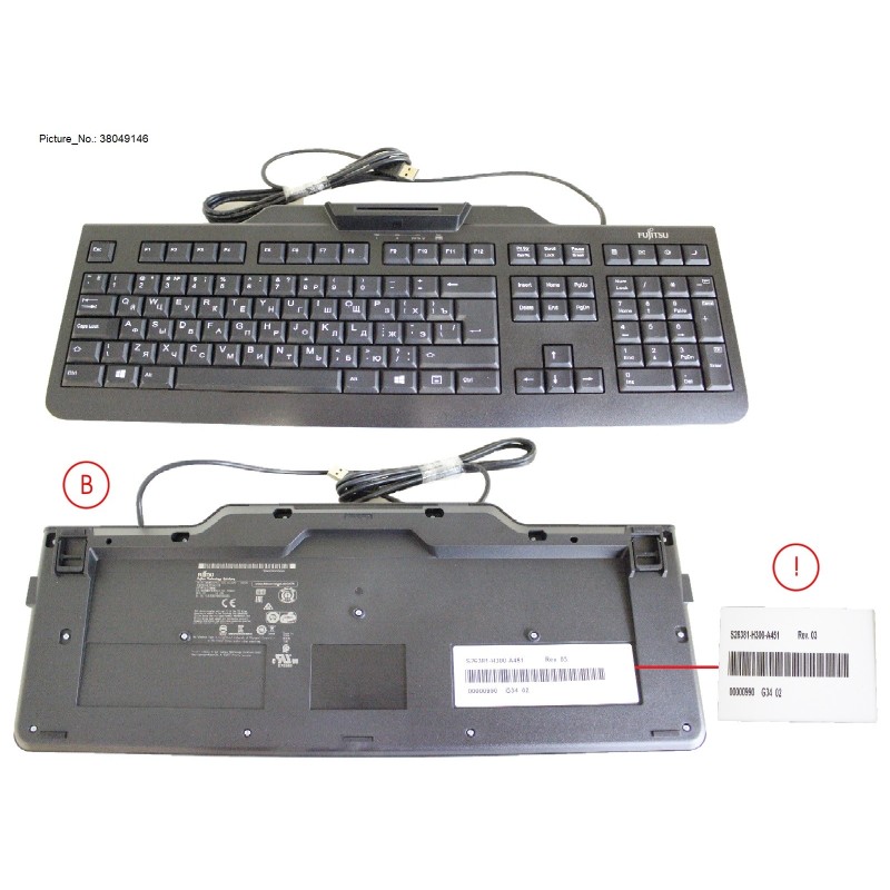 38049146 - KB100 SCR BLACK RUS US