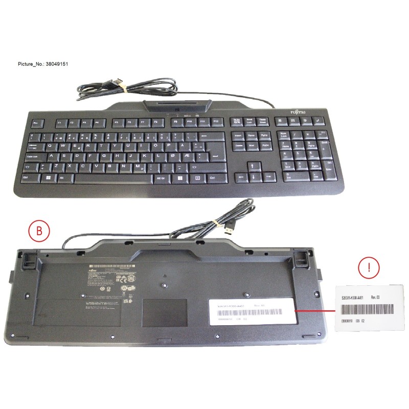 38049151 - KB100 SCR BLACK N