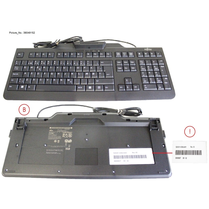 38049152 - KB100 SCR BLACK DK