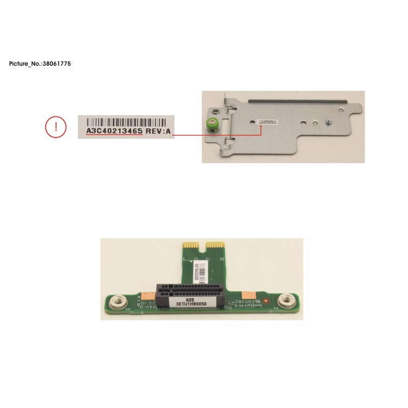 38061775 - M.2 SSD BP.B W.CARRIER KIT