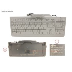 38061035 - SMARTCARD-KEYBOARD KB100 SCR DE