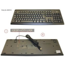 38039372 - KB410 USB BLACK CZ.SK