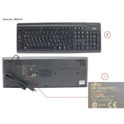 38039373 - KB410 USB BLACK BG.US