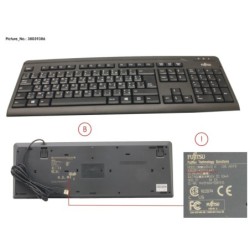 38039386 - KB410 USB BLACK AR.FR