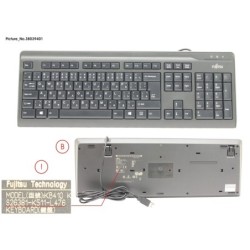 38039401 - KB410 USB BLACK JP.US
