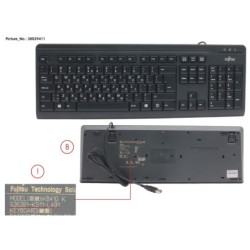 38039411 - KB410 USB BLACK GR.US