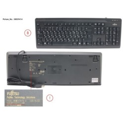38039414 - KB410 USB BLACK RU.DE