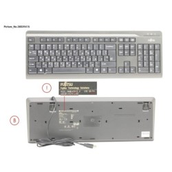 38039415 - KB410 USB BLACK GB.TM