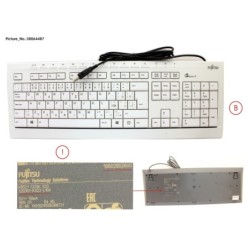 38064487 - KEYBOARD KB521 CZ.SK ECO