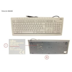 38064508 - KEYBOARD KB521 RU.DE ECO