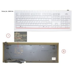 38039165 - KEYBOARD KB521 DE.US