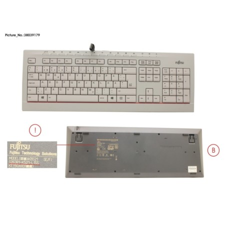 38039179 - KEYBOARD KB521 SE.FI