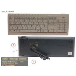 38039194 - KEYBOARD KB521 TR.Q