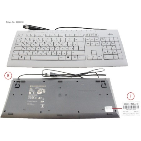 38039198 - KEYBOARD KB521 KZ