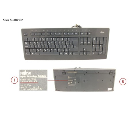 38061237 - KEYBOARD KB955 USB CZ.SK