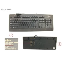 38061265 - KEYBOARD KB955 USB TR.Q