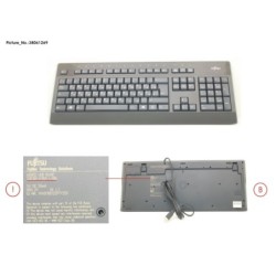 38061269 - KEYBOARD KB955 USB RU.DE