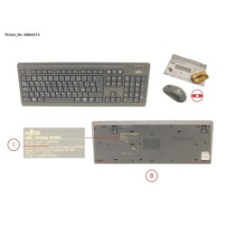 38062315 - WIRELESS KB MOUSE SET LX410 CZ.SK