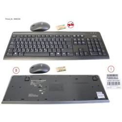 38062345 - WIRELESS KB MOUSE SET LX410 GR.US