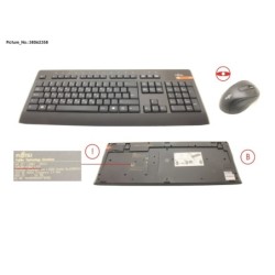 38062358 - WIRELESS KB MOUSE SET LX960 GR.US